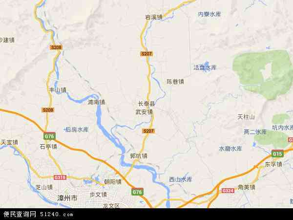长泰县地图 - 长泰县电子地图 - 长泰县高清地图 - 2024年长泰县地图
