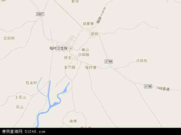 程村镇地图 - 程村镇电子地图 - 程村镇高清地图 - 2024年程村镇地图