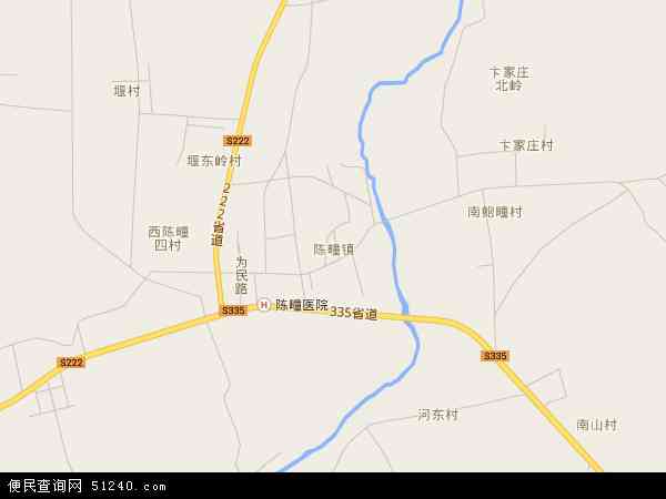 陈疃镇地图 - 陈疃镇电子地图 - 陈疃镇高清地图 - 2024年陈疃镇地图