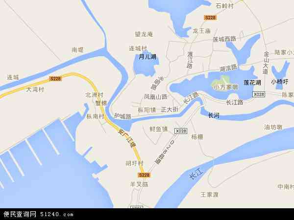枞阳镇地图 - 枞阳镇电子地图 - 枞阳镇高清地图 - 2024年枞阳镇地图