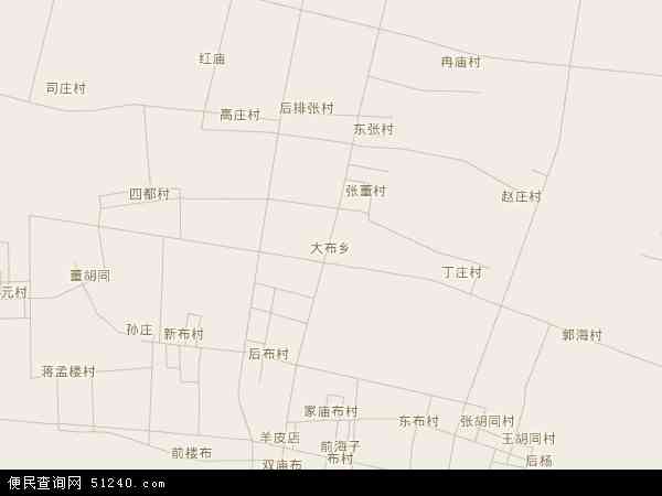 大布乡地图 - 大布乡电子地图 - 大布乡高清地图 - 2024年大布乡地图
