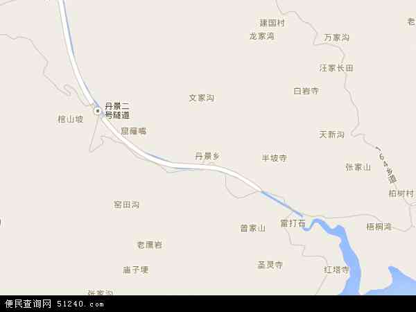 丹景乡地图 - 丹景乡电子地图 - 丹景乡高清地图 - 2024年丹景乡地图