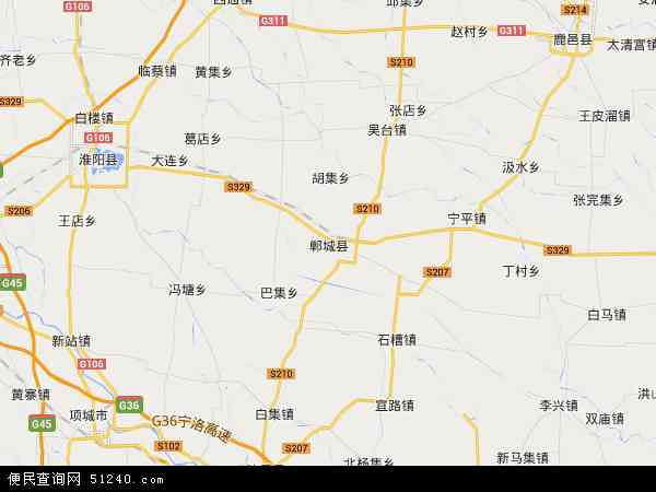 郸城县地图 - 郸城县电子地图 - 郸城县高清地图 - 2024年郸城县地图