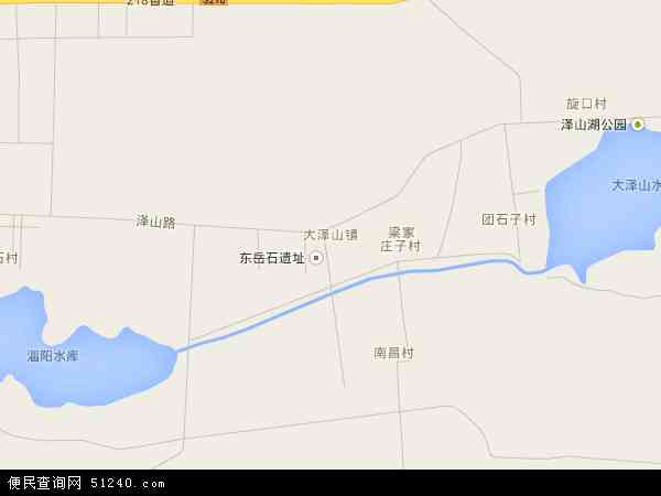 大泽山地图图片