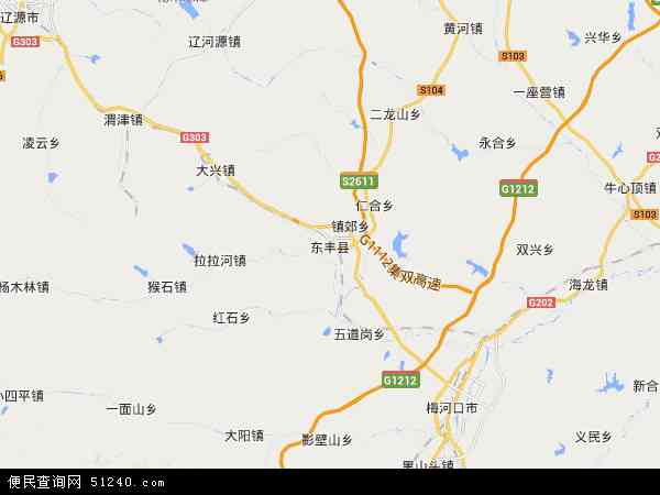 东丰县地图 - 东丰县电子地图 - 东丰县高清地图 - 2024年东丰县地图