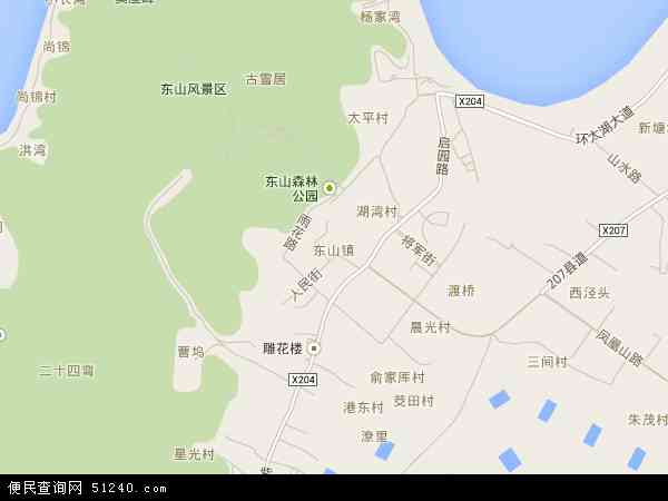 南京东山街道地图图片