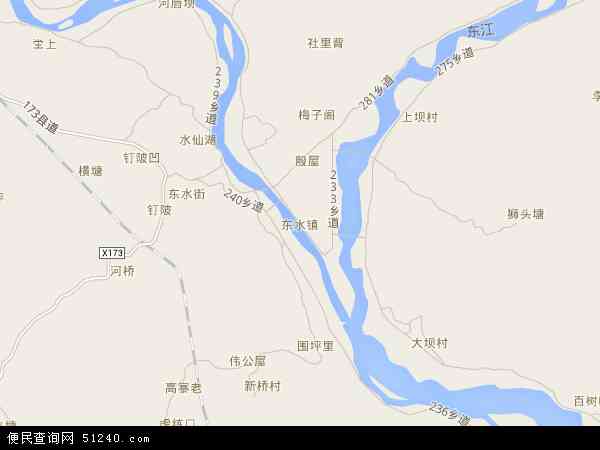 东水镇地图 