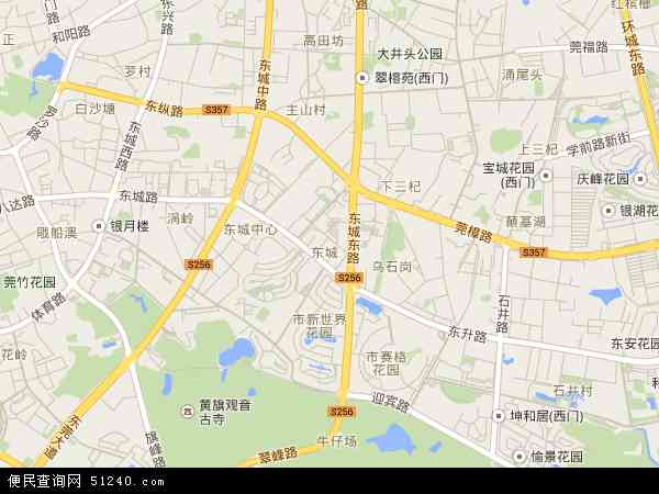 东莞东城温塘地图图片