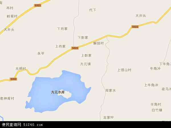 方元镇地图 - 方元镇电子地图 - 方元镇高清地图 - 2026年方元镇地图