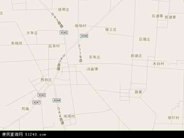 冯庙镇地图 - 冯庙镇电子地图 - 冯庙镇高清地图 - 2024年冯庙镇地图
