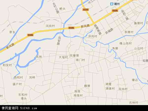 凤塘镇地图 - 凤塘镇电子地图 - 凤塘镇高清地图 - 2024年凤塘镇地图