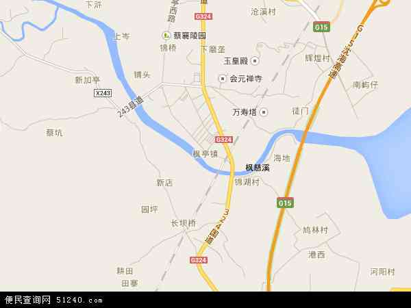 枫亭镇地图 - 枫亭镇电子地图 - 枫亭镇高清地图 - 2024年枫亭镇地图