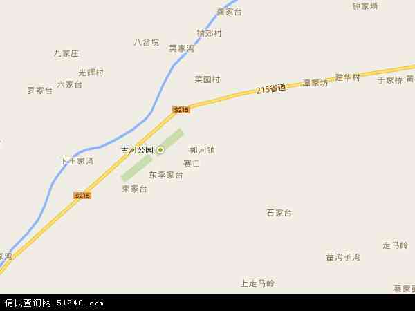 郭河镇地图 - 郭河镇电子地图 - 郭河镇高清地图 - 2024年郭河镇地图