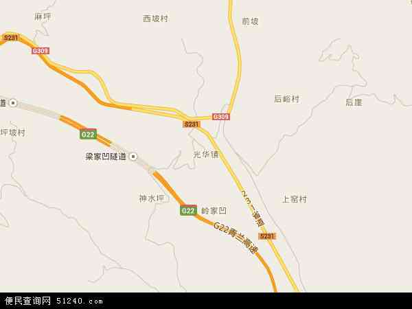 光华镇地图 - 光华镇电子地图 - 光华镇高清地图 - 2024年光华镇地图