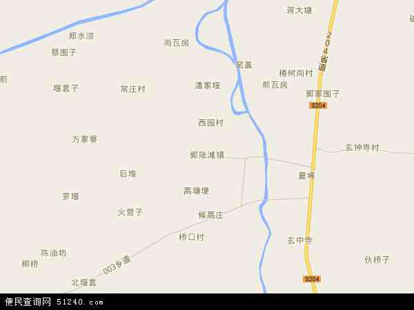 郭陆滩镇地图 - 郭陆滩镇电子地图 - 郭陆滩镇高清地图 - 2024年郭陆滩镇地图