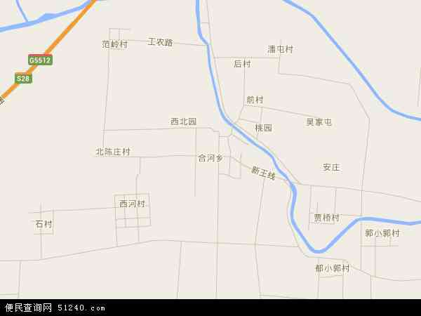 合河乡地图 - 合河乡电子地图 - 合河乡高清地图 - 2024年合河乡地图