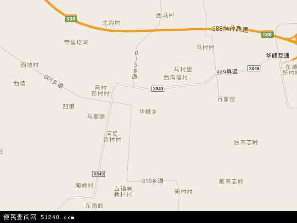 华峰乡地图 - 华峰乡电子地图 - 华峰乡高清地图 - 2024年华峰乡地图