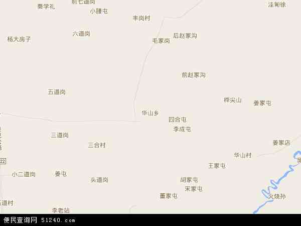 华山乡地图 - 华山乡电子地图 - 华山乡高清地图 - 2024年华山乡地图