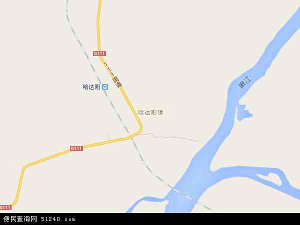 哈达阳镇地图 - 哈达阳镇电子地图 - 哈达阳镇高清地图 - 2024年哈达阳镇地图