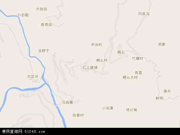 红土坡镇地图 - 红土坡镇电子地图 - 红土坡镇高清地图 - 2024年红土坡镇地图