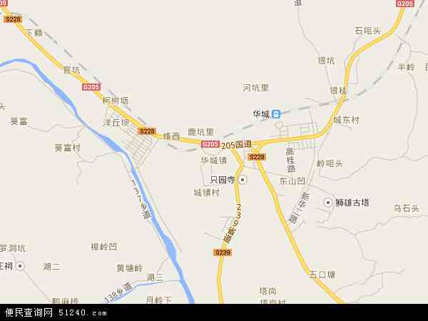 华城镇地图 - 华城镇电子地图 - 华城镇高清地图 - 2024年华城镇地图