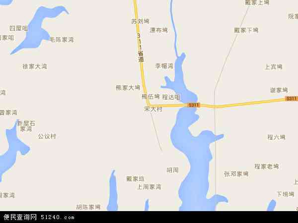 胡市镇地图 - 胡市镇电子地图 - 胡市镇高清地图 - 2024年胡市镇地图