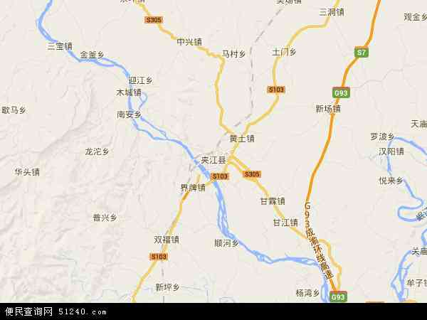 夹江县地图 - 夹江县电子地图 - 夹江县高清地图 - 2024年夹江县地图