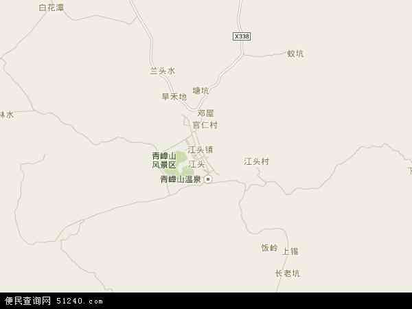 江头镇地图 - 江头镇电子地图 - 江头镇高清地图 - 2024年江头镇地图