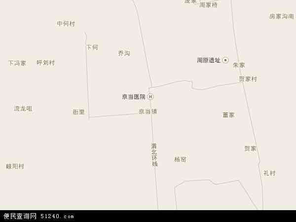 京当镇地图 - 京当镇电子地图 - 京当镇高清地图 - 2024年京当镇地图