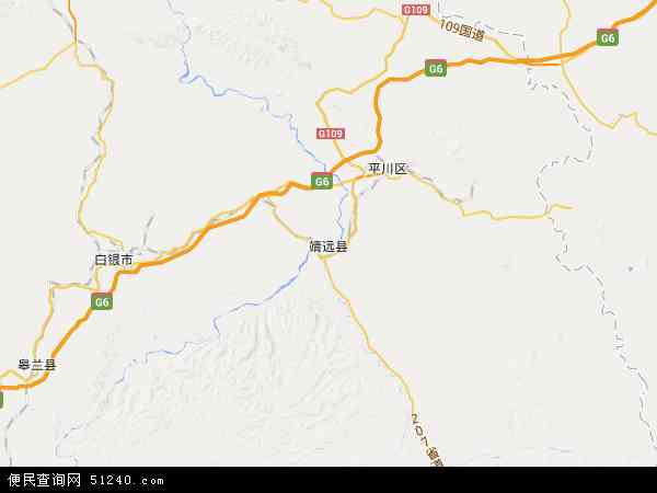 靖远县地图 - 靖远县电子地图 - 靖远县高清地图 - 2024年靖远县地图