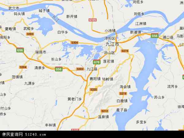 九江县地图 - 九江县电子地图 - 九江县高清地图 - 2024年九江县地图