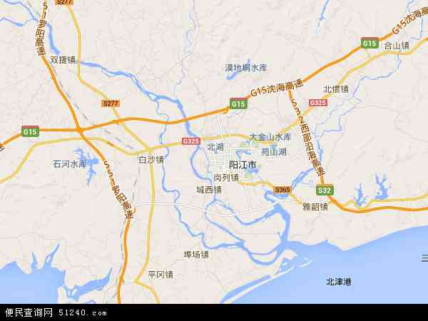 江城区地图 - 江城区电子地图 - 江城区高清地图 - 2024年江城区地图