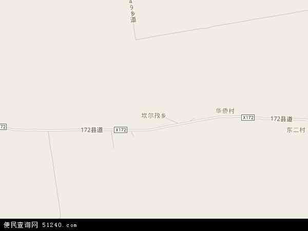 坎尔孜乡地图 - 坎尔孜乡电子地图 - 坎尔孜乡高清地图 - 2024年坎尔孜乡地图