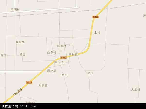 李村镇地图 - 李村镇电子地图 - 李村镇高清地图 - 2024年李村镇地图