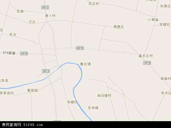 鲁台镇地图 - 鲁台镇电子地图 - 鲁台镇高清地图 - 2024年鲁台镇地图