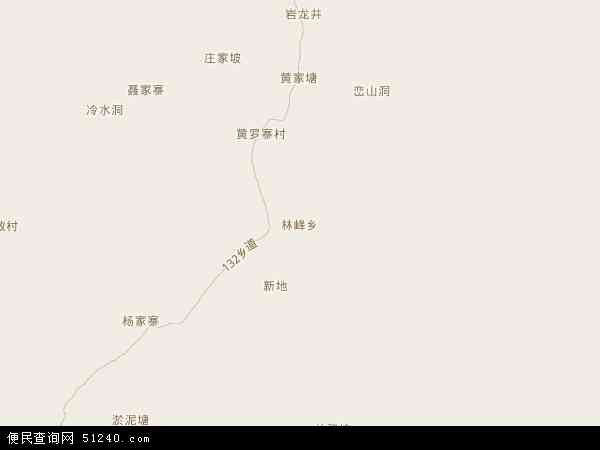 林峰乡地图 - 林峰乡电子地图 - 林峰乡高清地图 - 2024年林峰乡地图