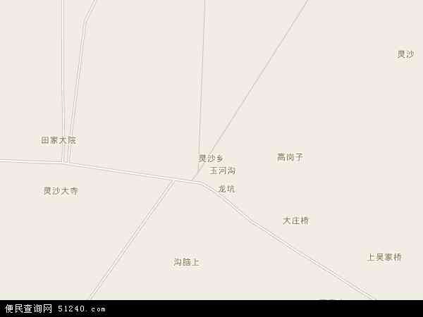 灵沙乡地图 - 灵沙乡电子地图 - 灵沙乡高清地图 - 2024年灵沙乡地图