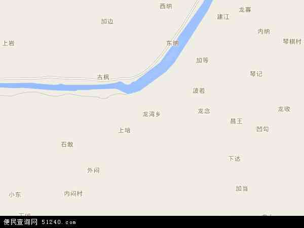 龙湾乡地图 - 龙湾乡电子地图 - 龙湾乡高清地图 - 2024年龙湾乡地图