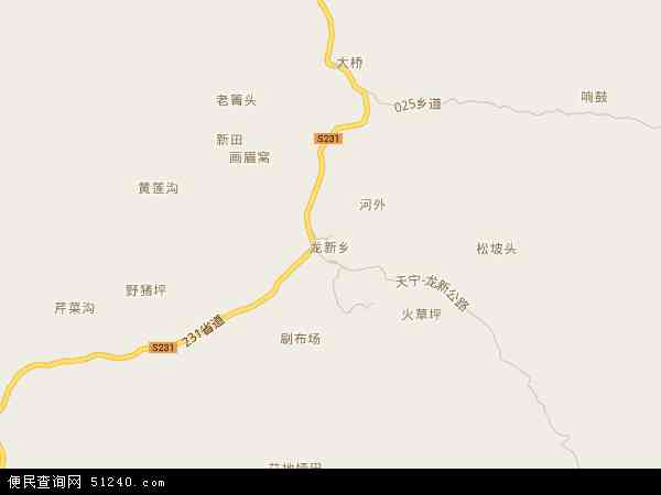 龙新乡地图 - 龙新乡电子地图 - 龙新乡高清地图 - 2024年龙新乡地图