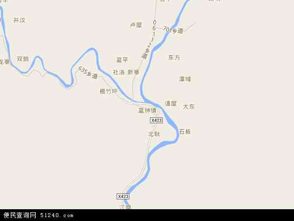 蓝钟镇地图 - 蓝钟镇电子地图 - 蓝钟镇高清地图 - 2024年蓝钟镇地图