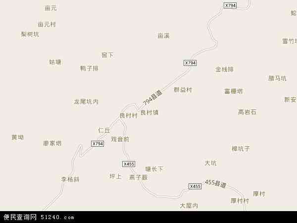 良村镇地图 - 良村镇电子地图 - 良村镇高清地图 - 2024年良村镇地图