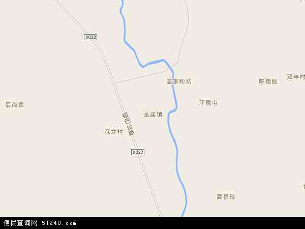 龙庙镇地图 