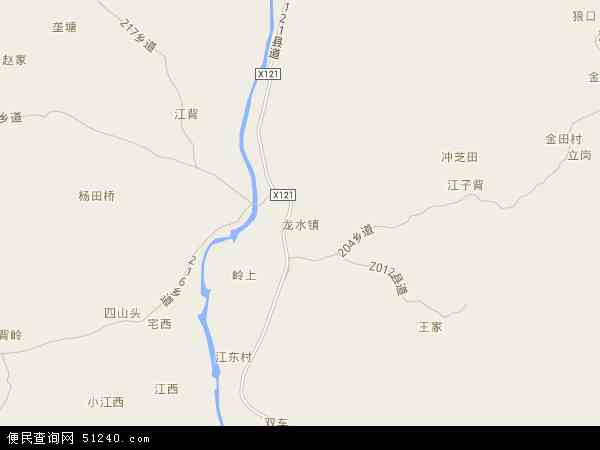 龙水镇地图 - 龙水镇电子地图 - 龙水镇高清地图 - 2024年龙水镇地图