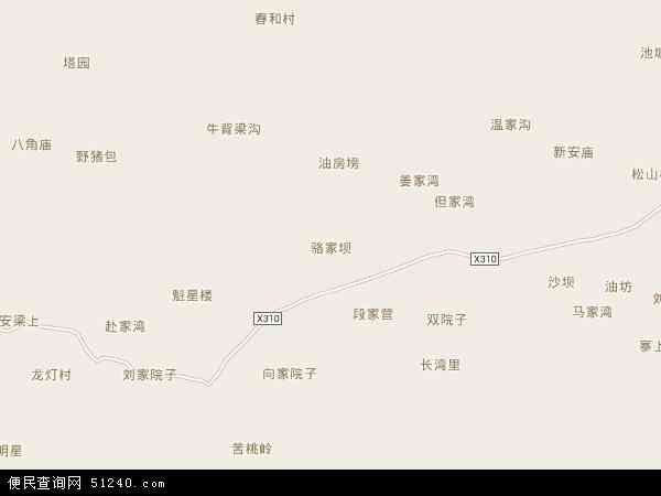 骆家坝镇地图 - 骆家坝镇电子地图 - 骆家坝镇高清地图 - 2024年骆家坝镇地图