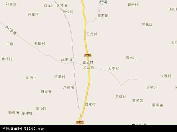 孟公镇地图 - 孟公镇电子地图 - 孟公镇高清地图 - 2024年孟公镇地图