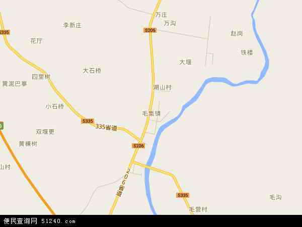 毛集镇地图 - 毛集镇电子地图 - 毛集镇高清地图 - 2024年毛集镇地图