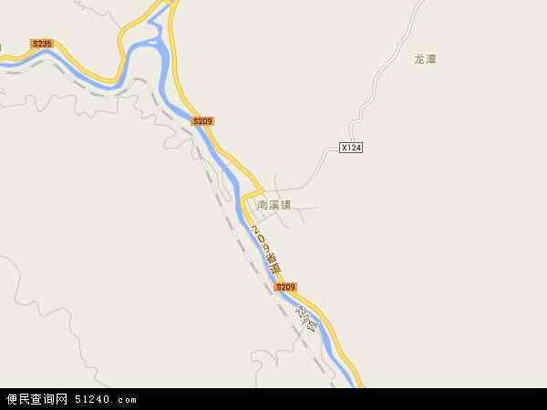 金寨县南溪镇地图图片