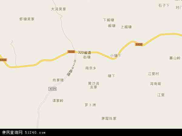 南京乡地图 - 南京乡电子地图 - 南京乡高清地图 - 2024年南京乡地图