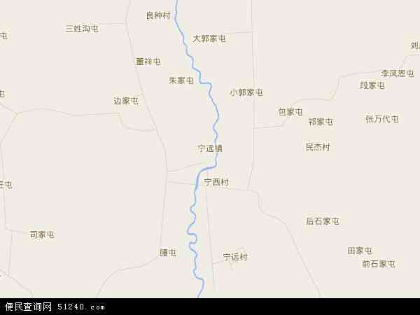 宁远镇地图 - 宁远镇电子地图 - 宁远镇高清地图 - 2024年宁远镇地图