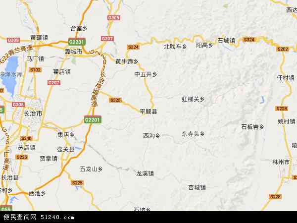 平顺县地图 - 平顺县电子地图 - 平顺县高清地图 - 2024年平顺县地图